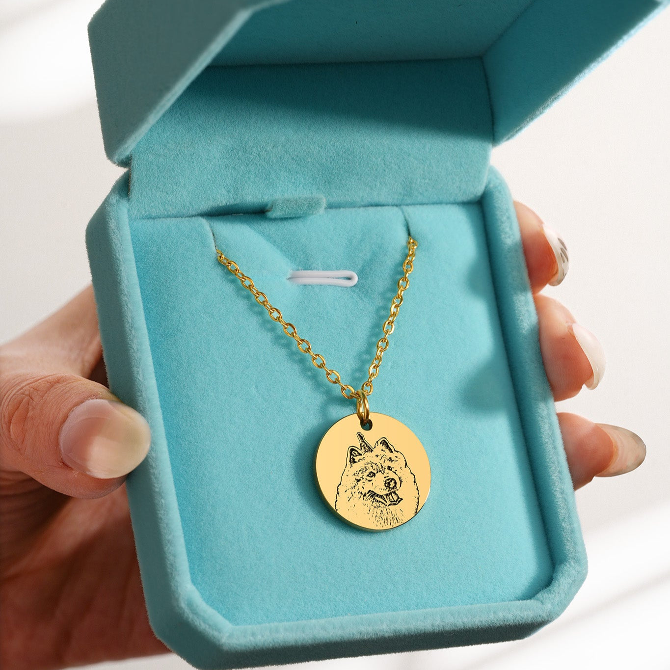 Personalized Pet Face Necklace