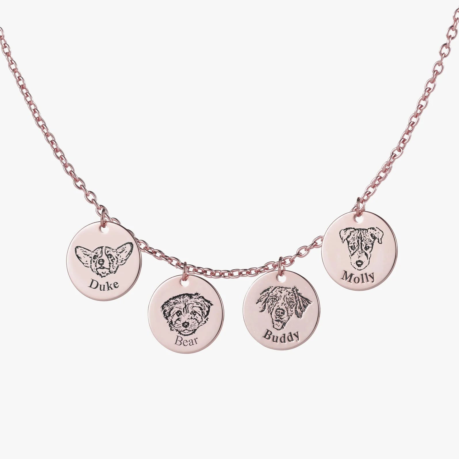 Personalized Pet Face Necklace