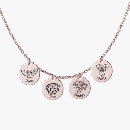 Personalized Pet Face Necklace
