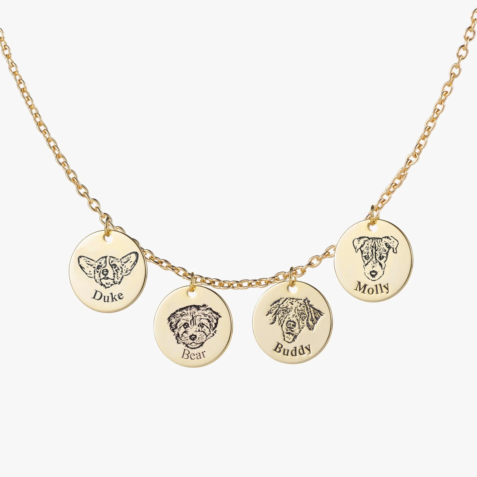 Personalized Pet Face Necklace