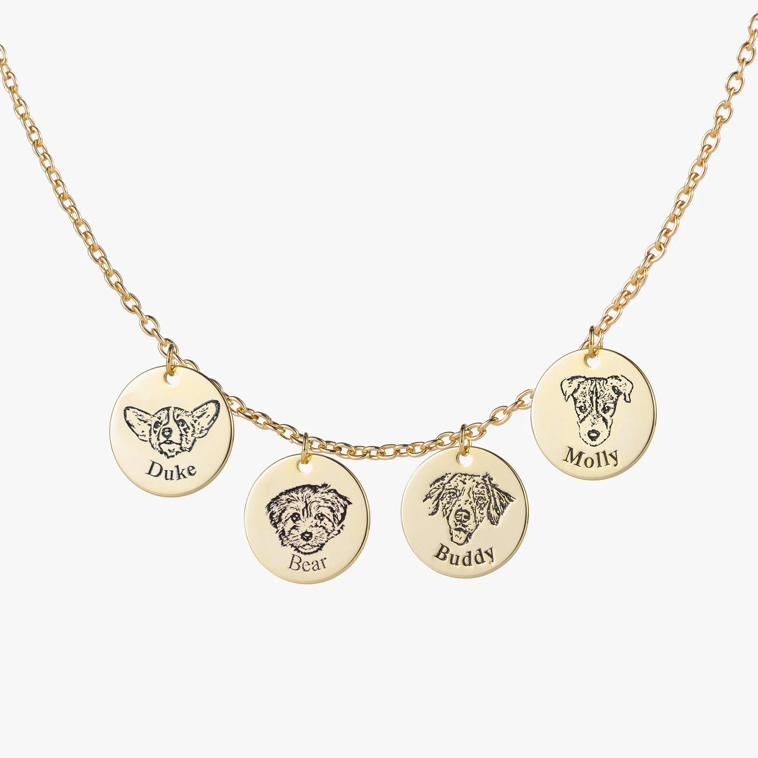 Personalized Pet Face Necklace