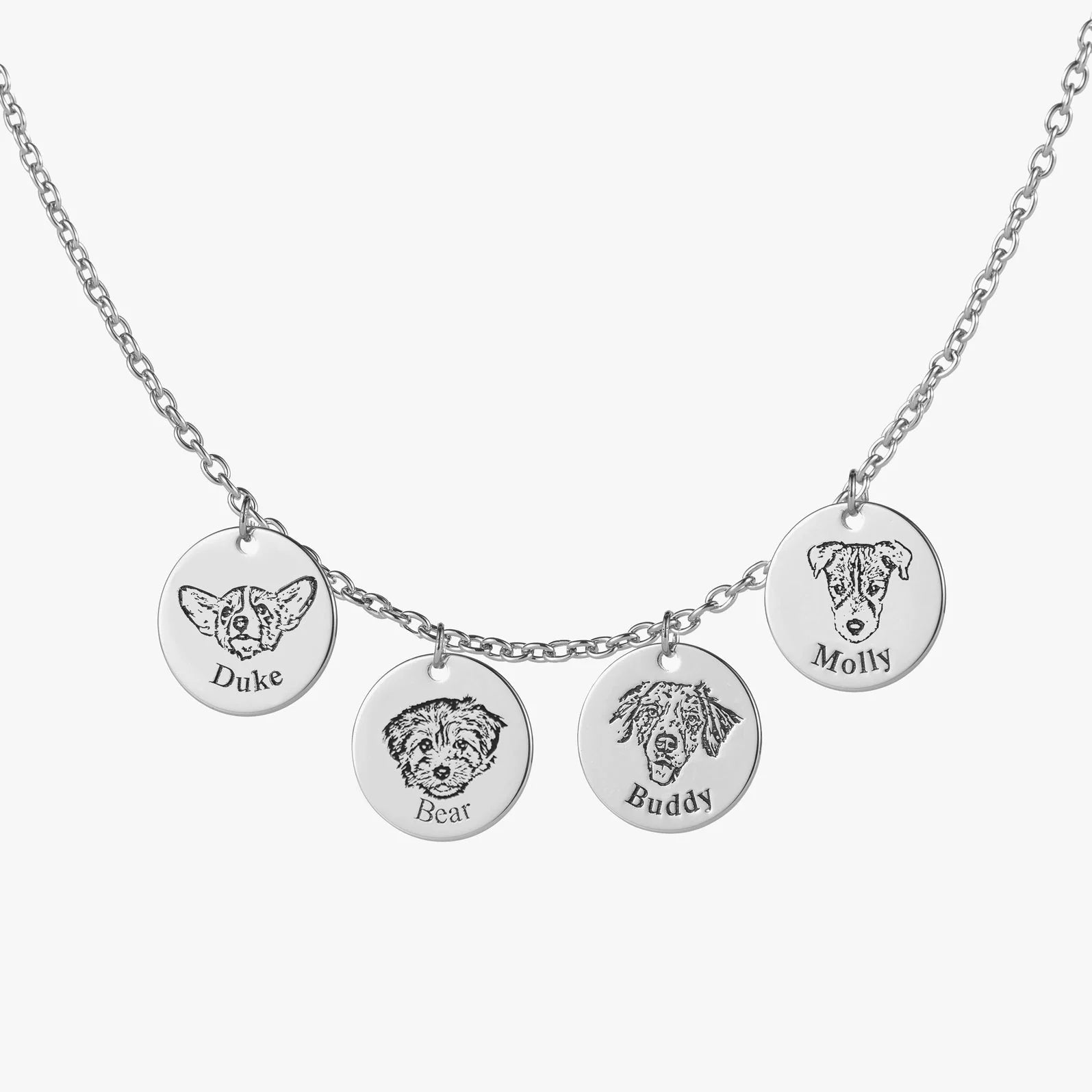 Personalized Pet Face Necklace