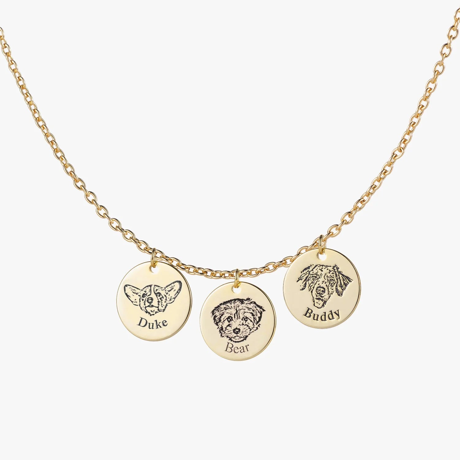 Personalized Pet Face Necklace