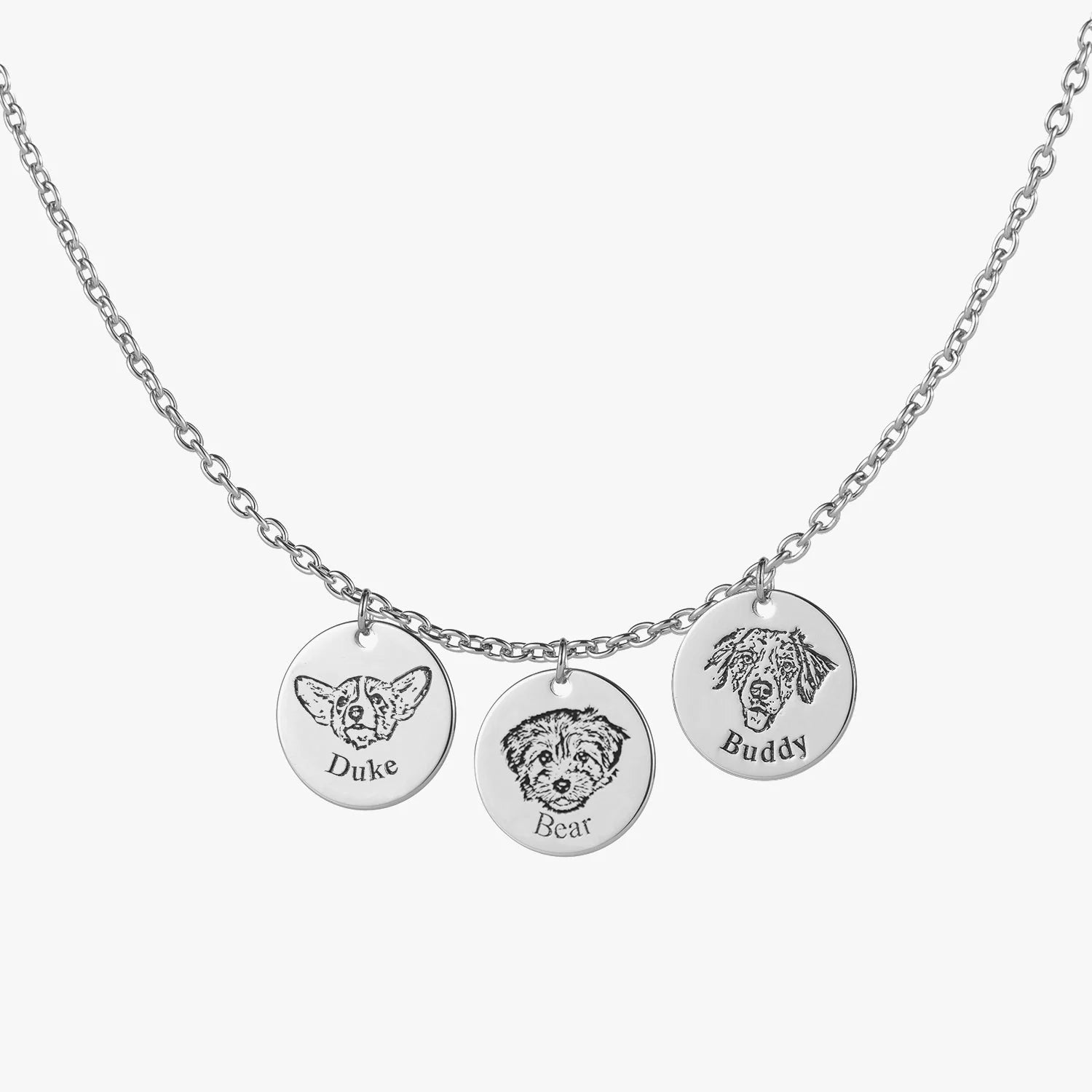 Personalized Pet Face Necklace