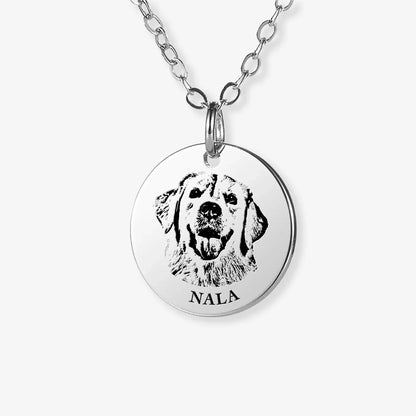 Personalized Pet Face Necklace